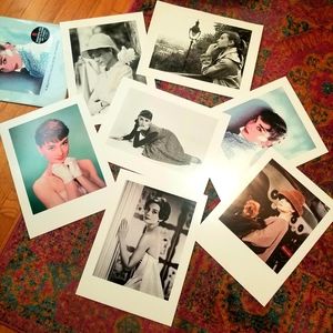 VTG Audrey Hepburn NWOT 12X16 Poster Prints!